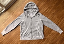 Champion Authentic Athleticwear Women's Light Gray Zipper Front Hoodie Size L