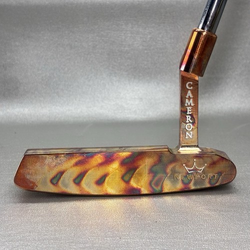 Scotty Cameron Oil Can New Port 34.5in Copper Custom RH Putter