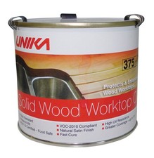 Unika Solid Wood Worktop Oil 375ML  Protect & Enhance Your Worktop