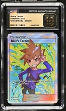 2019 Pokemon UNIFIED MINDS 231 Full Art BLUE'S TACTICS CGC Pristine 10 Low Pop 7 on eBay