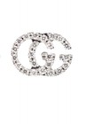 £ 1520 Gucci GG Running 18ct White Gold 23 Diamond SINGLE Stud Earring Excellent
