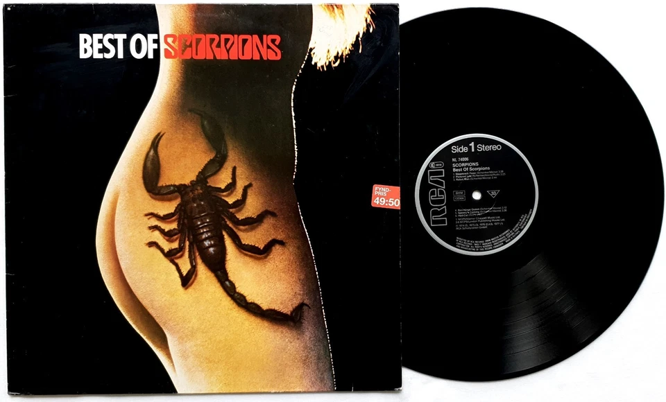 Scorpions - Best Of Scorpions - LP Europa reedición prensa alemana RCA - NL 74006 Foto 2 de 3