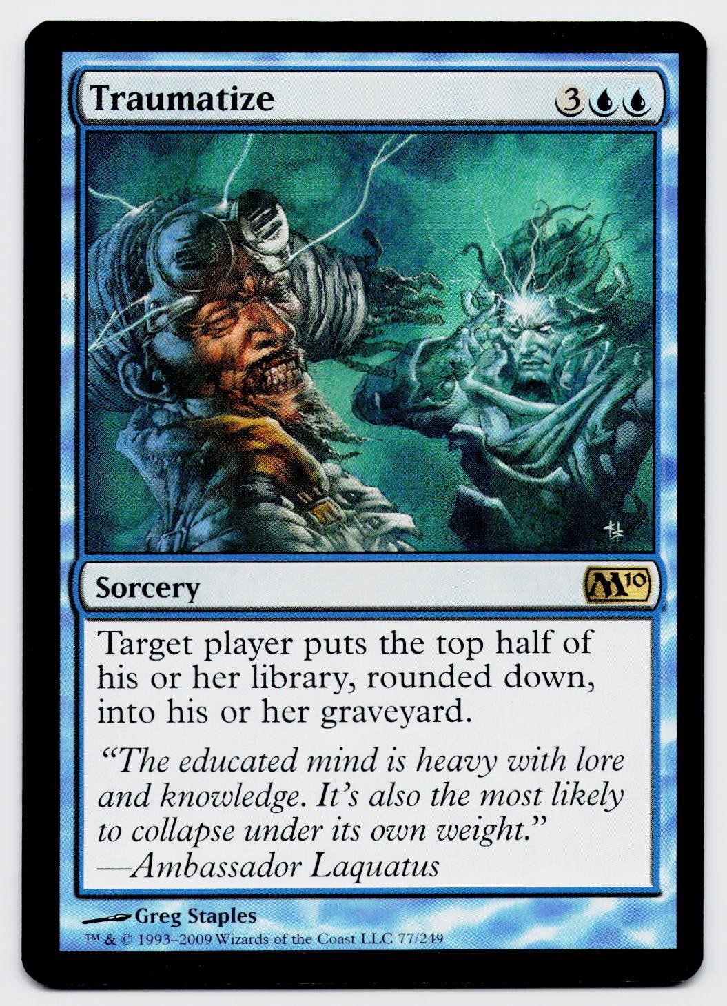 TRAUMATIZE R MAGIC 2010 (M10) 77 MAGIC: THE GATHERING LP