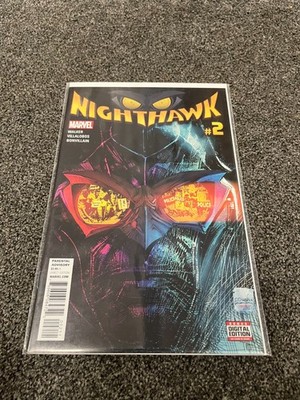 NIGHTHAWK 2. NM (9.4 OR BETTER) COND. 2016. MARVEL.  WALKER / VILLALOBOS