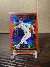 2025 Panini Select - Phenomenon Jacob Misiorowski #9 Red Prizm /99 (RC)