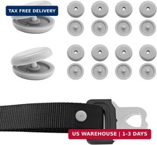 10 Sets Seat Belt Button Stop, Plastic Car Safety Belt Stopper Prevent Buckle fr