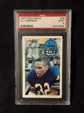 1970 Kellogg's 3-D Super Stars - O.J. Simpson #48 (RC)