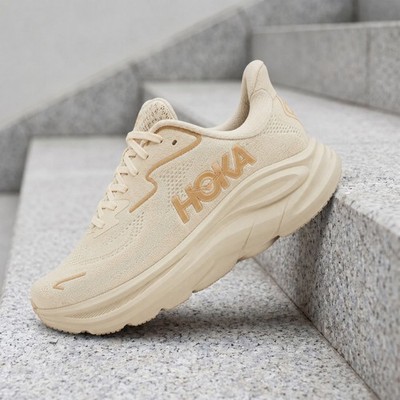 Hoka One One Clifton 10 Vanilla Birch 1162031-VCH Womens New | eBay
