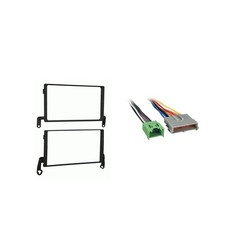 Fits Ford Expedition 99-02 Metra Double DIN Dash Kit with Harmony Radio Harness