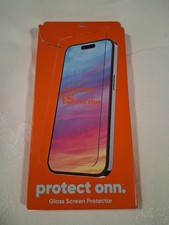 Onn iPhone 15 Protect Glass Screen Protector NEW IN BOX