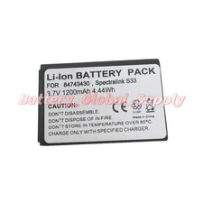 For 84743430 SPECTRALINK S33 BT229865 Cordless Phone Battery 3.7V 1200mAh 1 PCS