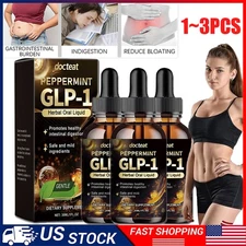GLP-1 Weight Loss Fat Burner Drops Diet Supplement Slimming Drops 30ml 1~3PCS