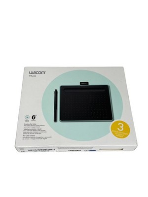 Wacom Intuos Wireless Graphics Drawing Tablet 7.9' X 6.3', Black (CTL4100WLE0)
