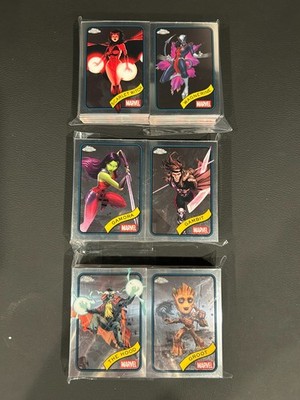 2025 Topps Chrome Marvel Complete Full Base Set 1-200