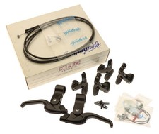 Set pinze freno Campagnolo Centaur MTB ATB leve compatte grigio 1990 NUOVE NOS