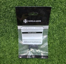 Shield Arms S15 Steel Release Mag Catch For Glock 43X/48, Ambi. - G43X-EMR-BLK
