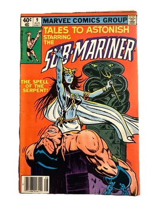 Marvel Tales To Astonish Sub-Mariner Vol. 2 Issue #9 Comic 1980 Bronze Age
