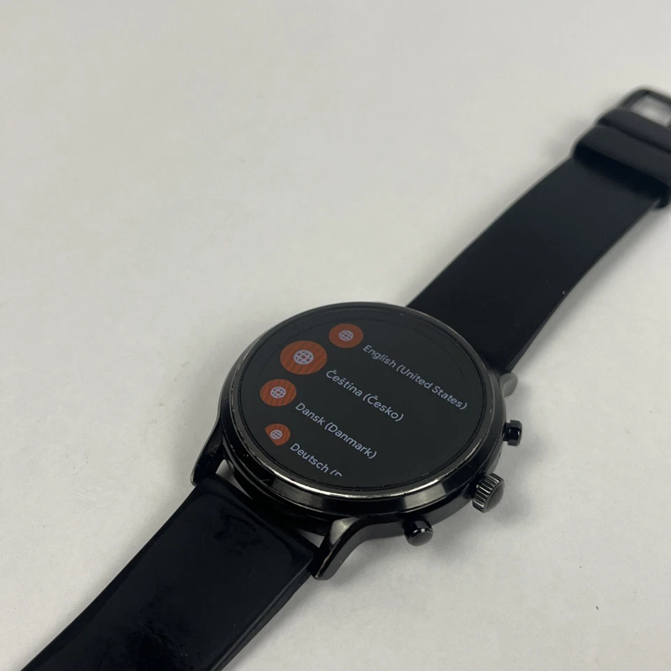 Fossil Gen 5 Carlyle (DW10F1)- GPS Black 44mm - *WORKING* - Image 2 of 4