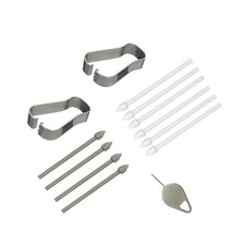 2set Pack Stylus Pen Nibs Replacement Hard s Pen Tips Parts for Samsung Gal...