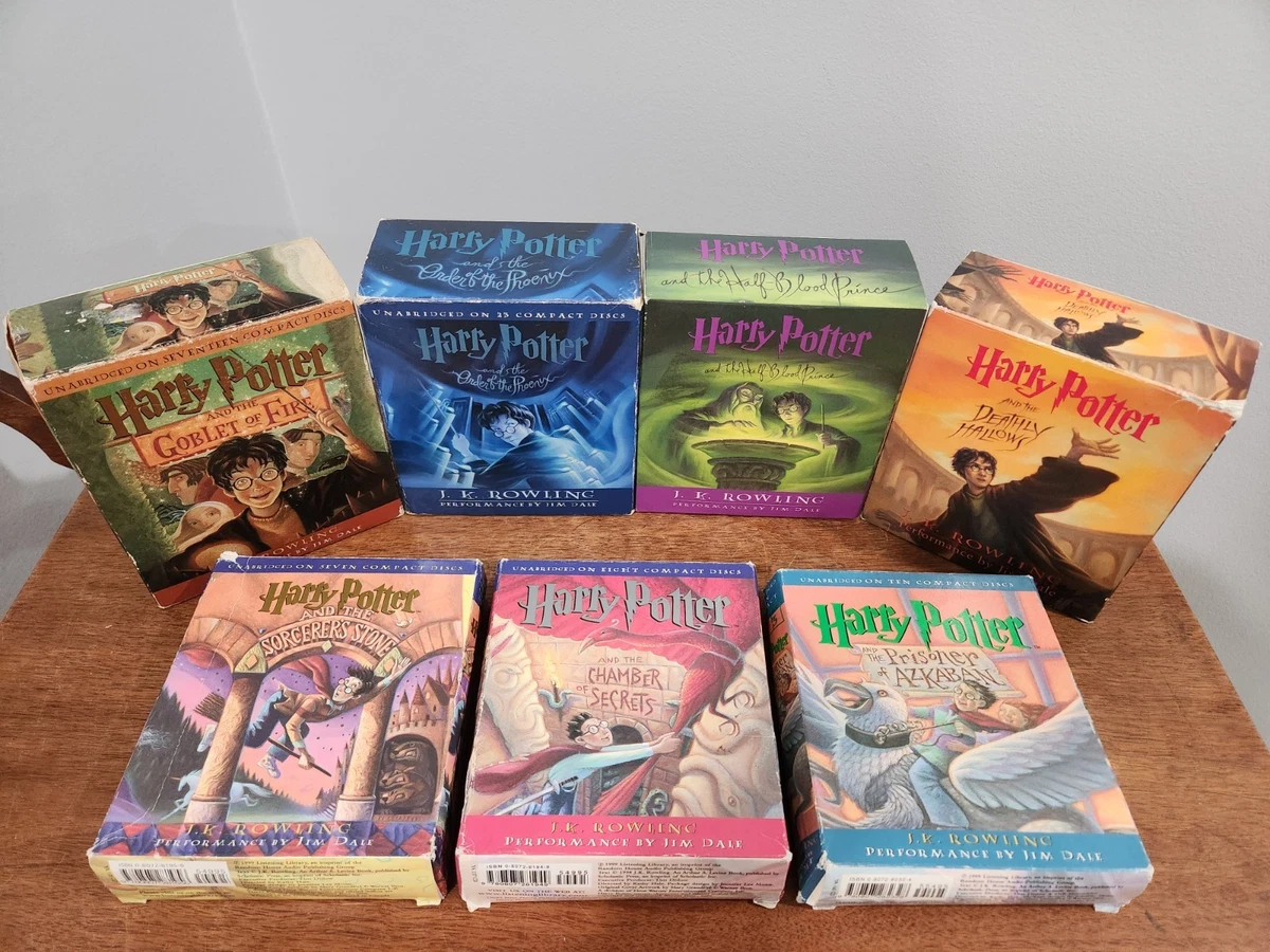Harry Potter CD Audiobooks for sale - eBay