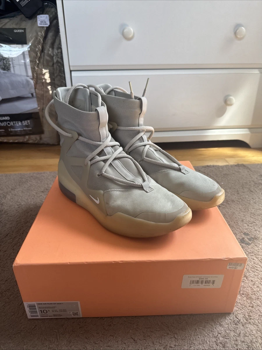 プラチナ Nike Air Fear Of God 1 Oatmeal - огромный выбор по лучшим ценам | eBay
