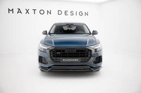 Front Ansatz Spoilerlippe FüR Audi Q8 Mk1 Schwert Spoiler
