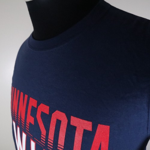Minnesota Twins T-Shirt Mens Small MLB Genuine Merchandise Blue Long Sleeve NWT - Picture 2 of 9