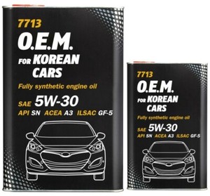 Ssangyong motor oil