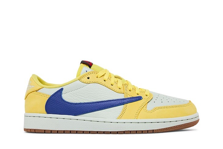 Nike Jordan 1 Retro Low OG x Travis Scott Canary (DZ4137-700) 11 W