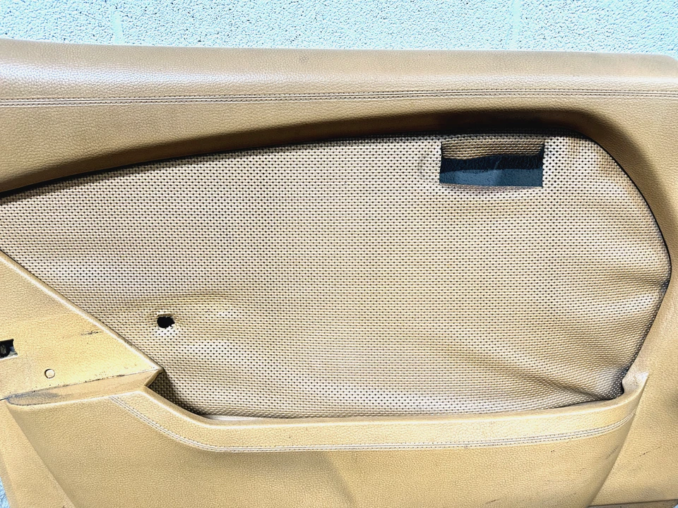 1976 MERCEDES 450 SE W116 FRONT LEFT DOOR PANEL TRIM ASSEMBLY OEM - Imagem 4 de 4