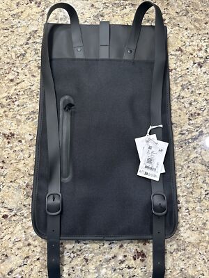 Rains Backpack W3 Zaino 13000 01 Black New With Tags | eBay display picture 1