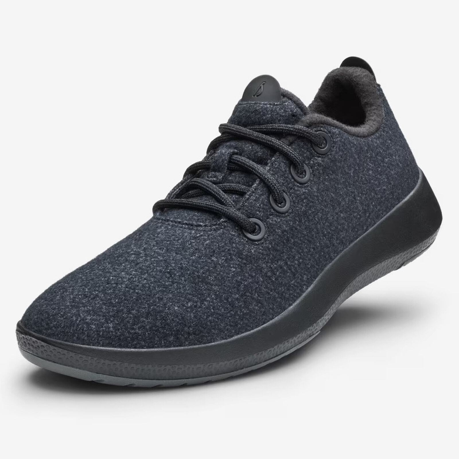 Allbirds Women’s Mizzles Wool Runners Sneakers Natural Black 9