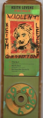 Keith Levene CD-SINGLE 3-Inch IF SIX WAS 9   1988 US long plastic blister REGGAE