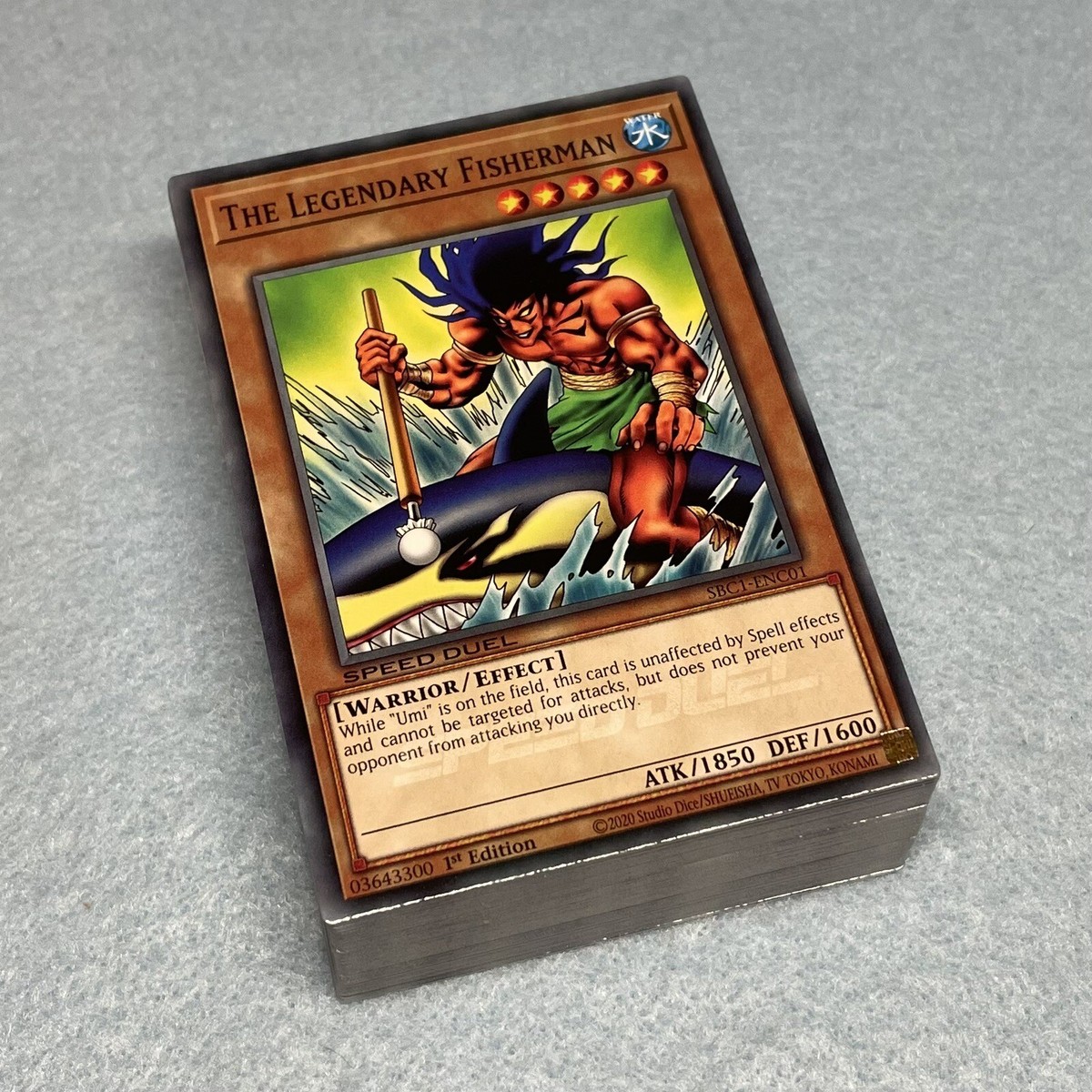 Yugioh Mako Tsunami 60 Card Deck The Legendary Fisherman Fortress