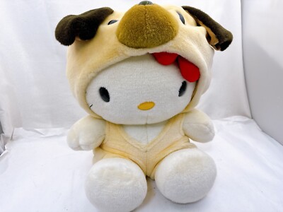 Hello Kitty Kigurumi Plush Doll LL Extra Large Dog 48cm 19'' Sanrio