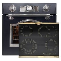 Kaiser Eh 6355 Em Sil Einbau Backofen + Glaskeramik Kochfeld 60 Cm Kct 6185 Em