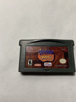 Spyro Orange The Cortex Conspiracy Nintendo Game Boy Advance, 2005 Authentic GBA