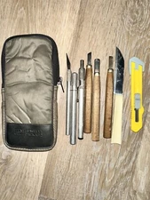 #4S. Vintage Carving Craft Tools