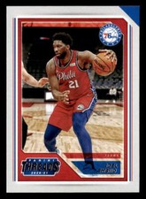 Joel Embiid 2020-21 Panini Chronicles Threads Card #90 Philadelphia 76ers