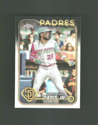 Base logofractor chromée Topps 2024 - Complétez votre set - Achetez plus et économisez plus ! - Photo 3/132