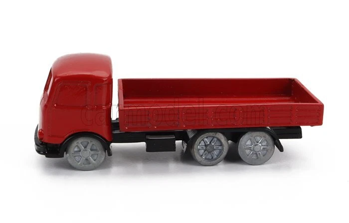 MODELLINO CAMION STATICO OFFICINA 942 OM FIAT TIGRE 1960 ROSSO SCALA 1/76 - Immagine 3 di 4