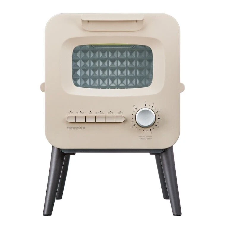 Tostadora Recolte Slide Rack Edición Limitada RSR-2LE AC100V Recolte JAPÓN NUEVA Foto 4 de 4