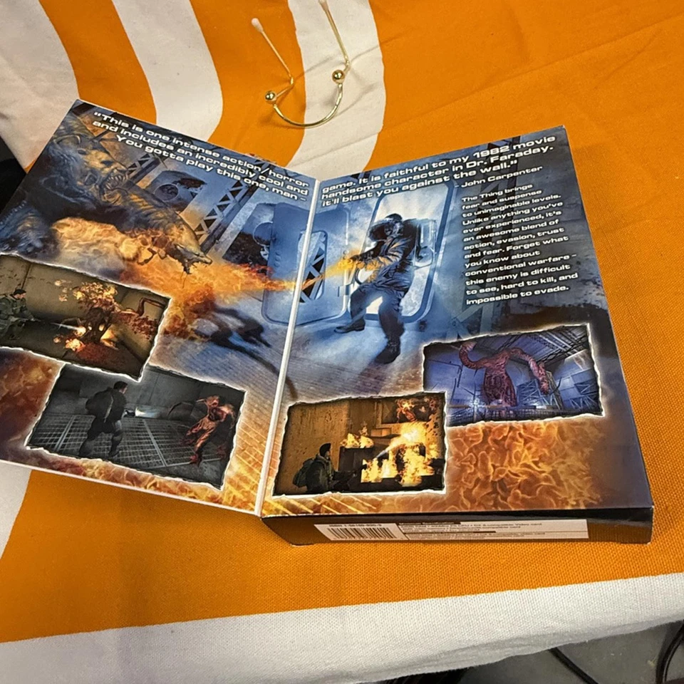 The Thing - PC CD-ROM Game Black Label SEALED Free Fast Shipping - Image 4 of 4