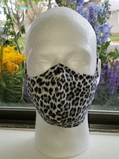 *Made In USA** Leopard Print Mask