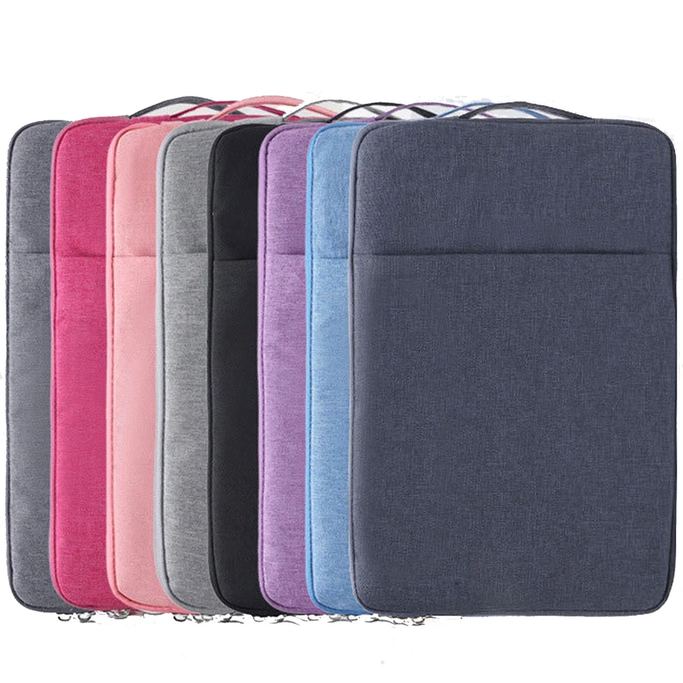 Laptop Sleeve Bag Carry Case Cover Pouch For Macbook Air Pro HP 13.3 15.4 Inch - Image 2 of 4
