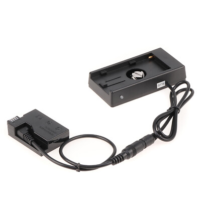 Power Supply Plate Adapter For NP-F970 to LP-E8 DC Coupler Dummy Battery 700D
