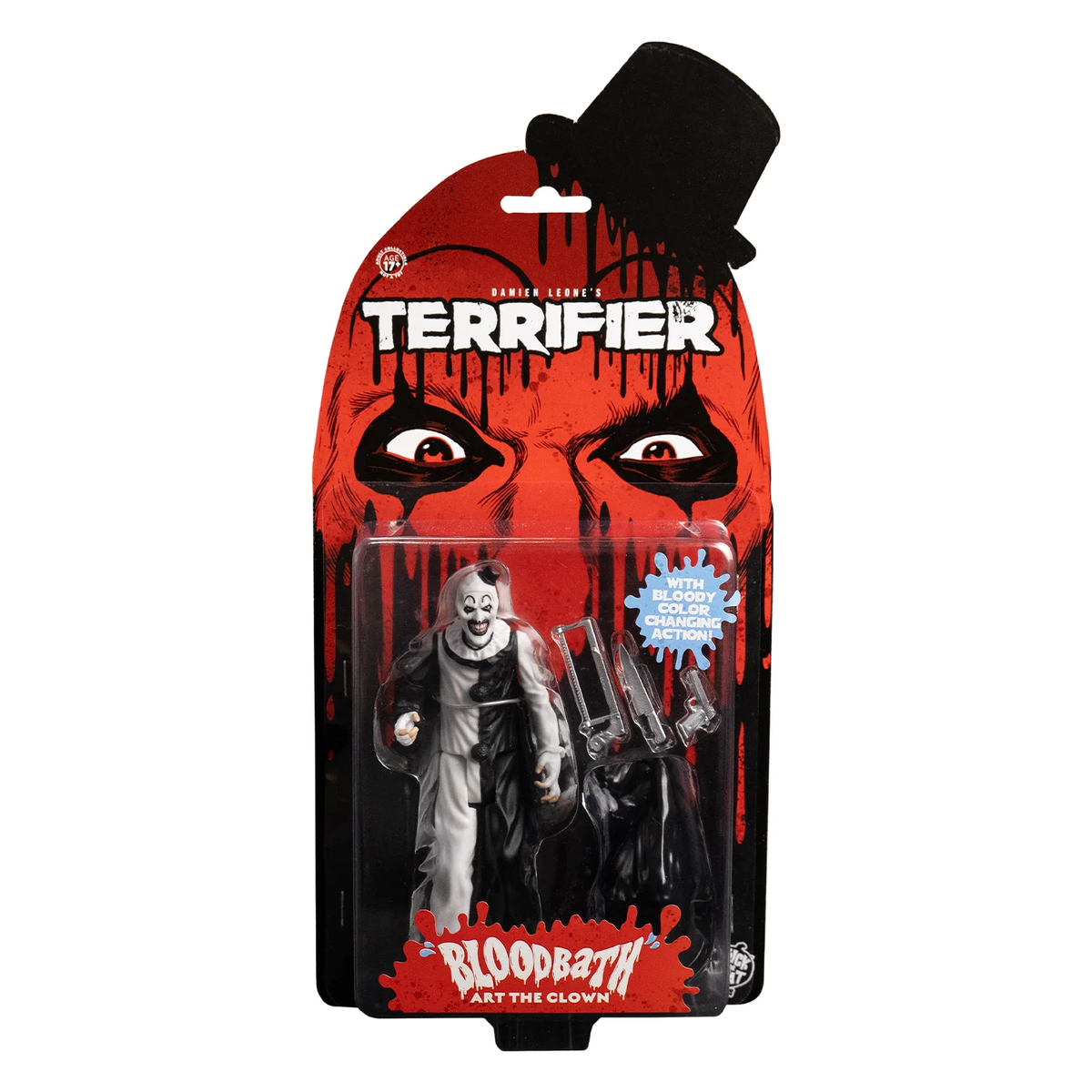 Terrifier - ART the CLOWN Blood Bath Action Figure by Trick Terrifier - ART the CLOWN Blood Bath Action Figure by Trick