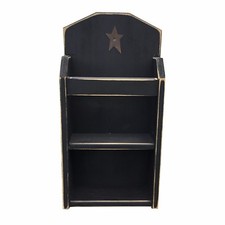 Primitive Rustic Country Magazine Rack - 9 Colors - Amish Made in USA