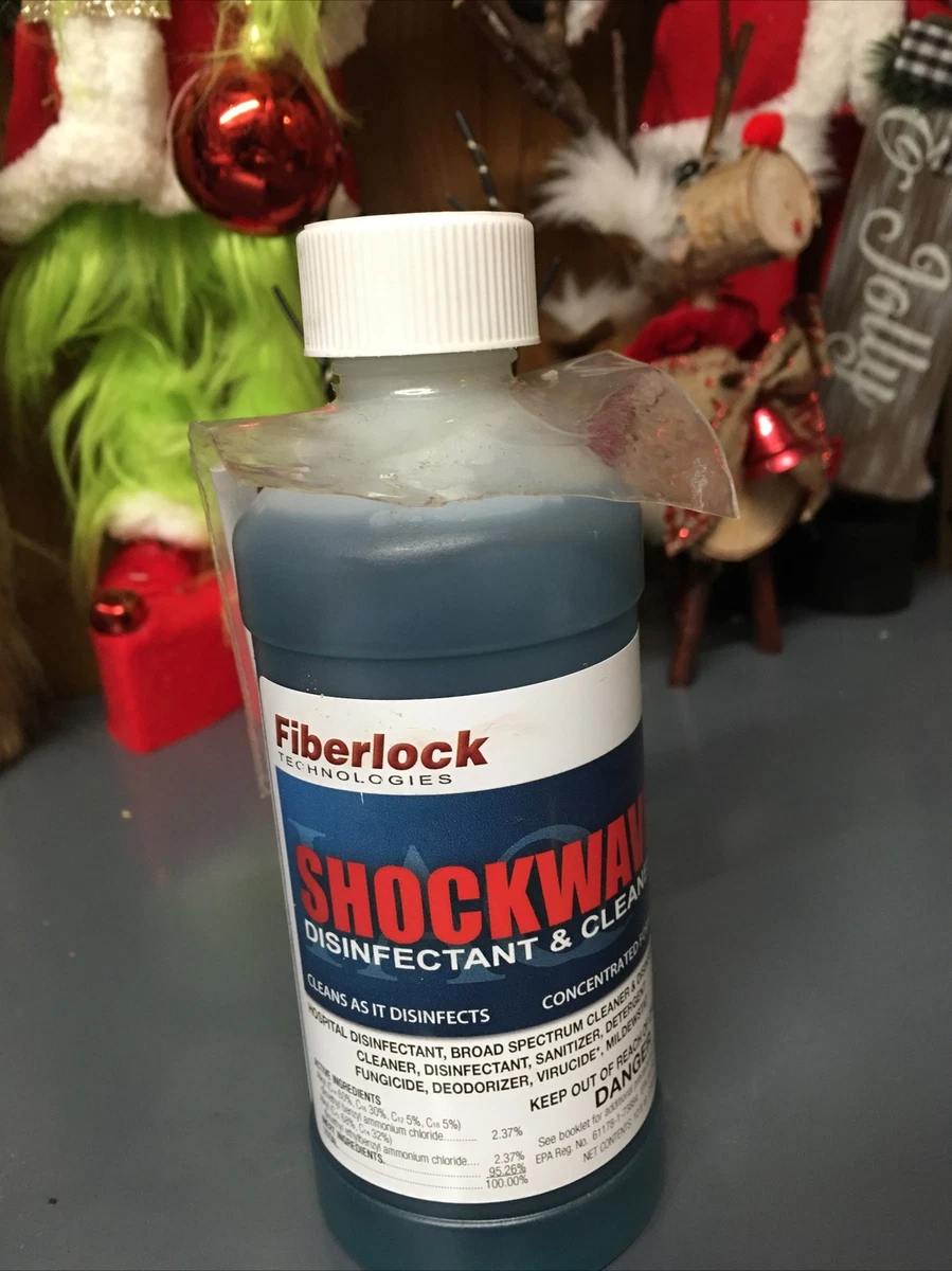 Fiberlock Shockwave 8311 Concentrate Disinfectant Makes 5 Gal