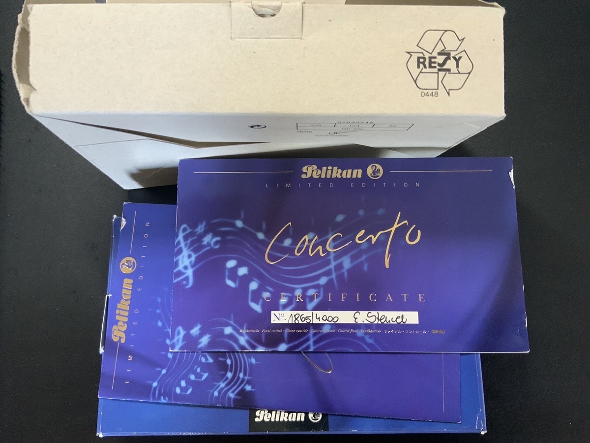 Pelikan M800 Concerto Fountain Pen Limited Edition 1996 | eBay